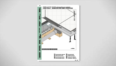 Unidrain construction guide CONCRETE ON STEEL SHEET CONSTRUCTION 400x230 free standing